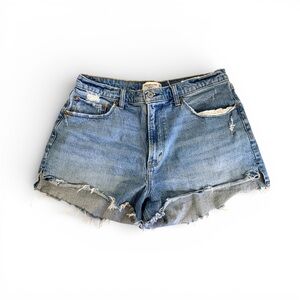 Abercrombie & Fitch Blue Jean Shorts